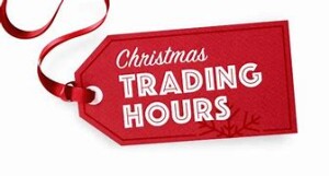 XMAS TRADING